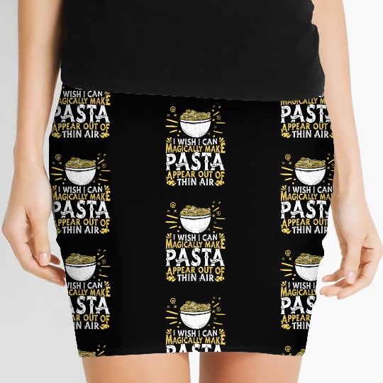 Italian Pasta Lover Cook Women's Mini Skirts