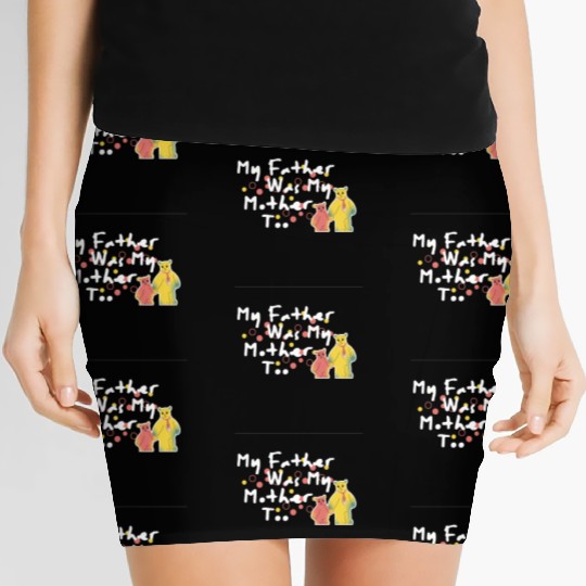 fathers day date 2022_gifts for my dad Women's Mini Skirts