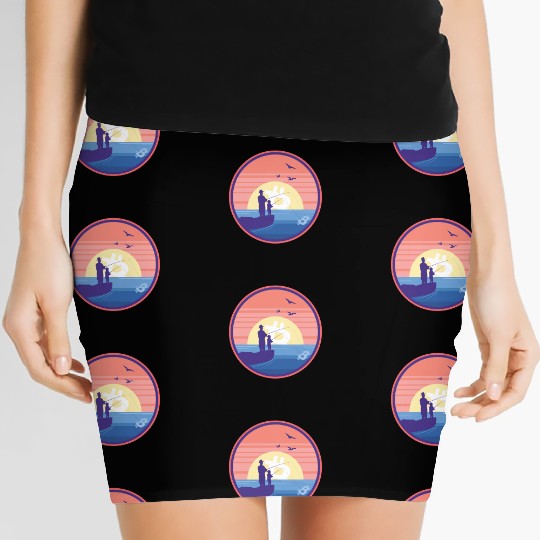 Funny Bitcoin Crypto Blockchain Btc Fun Lovers Women's Mini Skirts