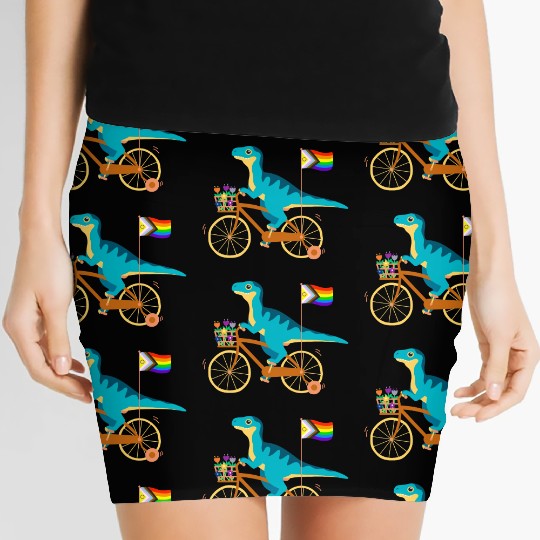velociraptor Women's Mini Skirts