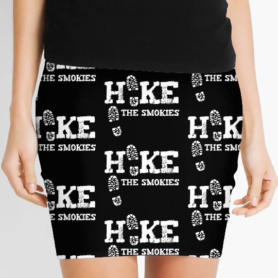 Hike The Smokies Great Smoky Mountains Gatlinburg Women's Mini Skirts
