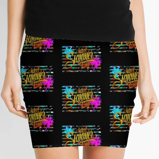 Sweet Summer Time Women's Mini Skirts