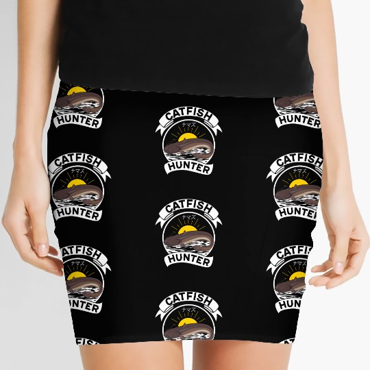 Catfish Hunter - Hunting Catfishing Fishing Women's Mini Skirts