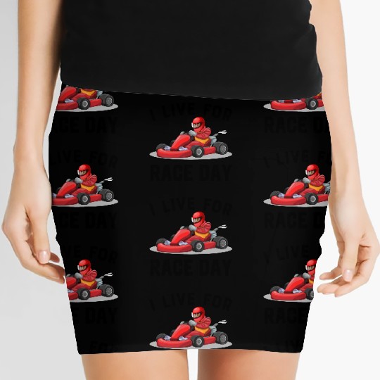 I Live For Race Day Women's Mini Skirts