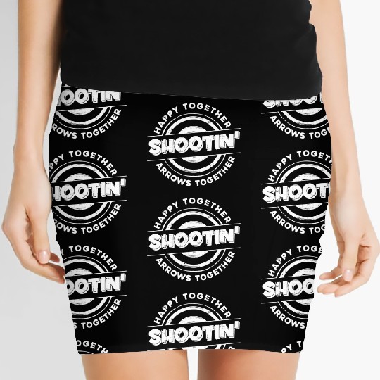 Archery Archer Bowman Women's Mini Skirts