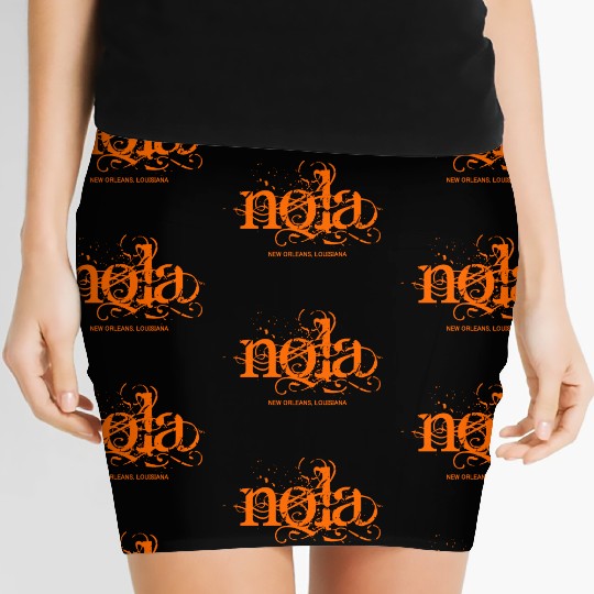 NOLA New Orleans Women's Mini Skirts
