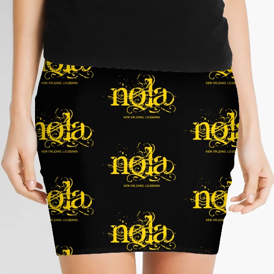 NOLA New Orleans Women's Mini Skirts
