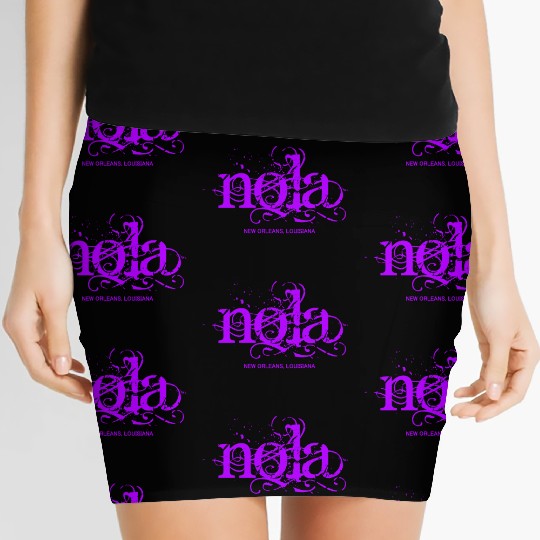 NOLA New Orleans Women's Mini Skirts