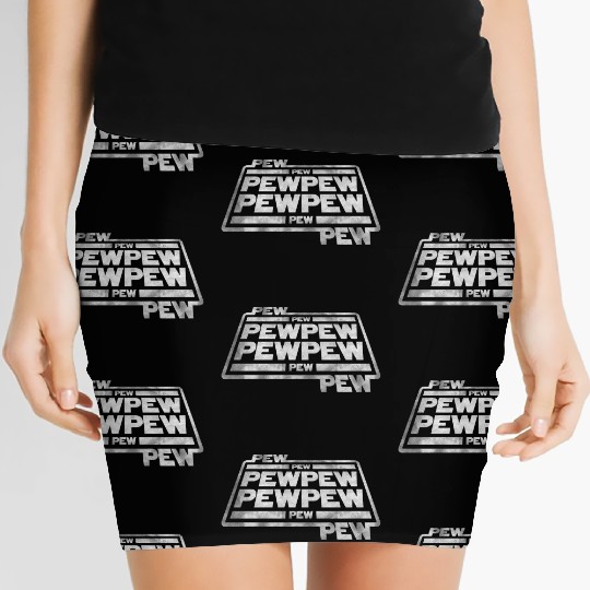 Pew Pew Pew Women's Mini Skirts