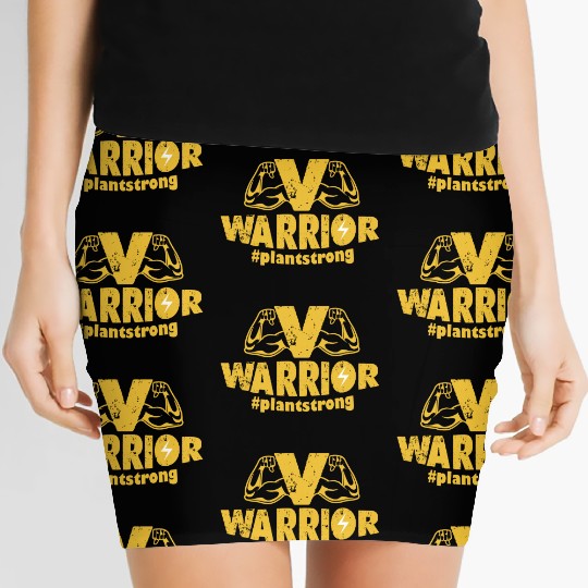 V Warriors vegans #plantstrong Women's Mini Skirts