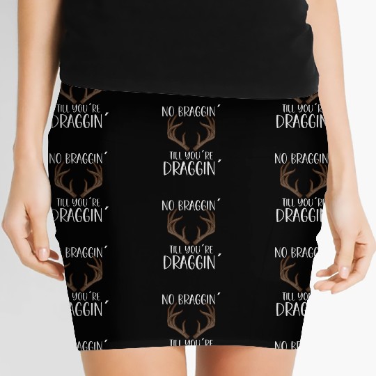 Deer Hunting Deer Hunter Hunting Season Buck Hunt Women's Mini Skirts