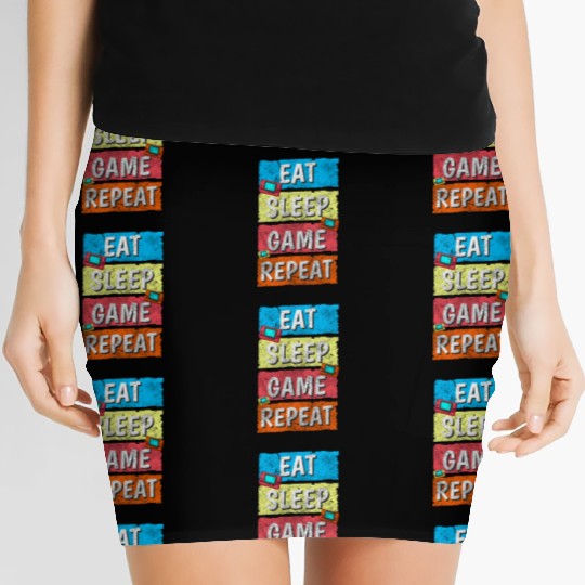 Gamer Conventions Pc Retro Women's Mini Skirts