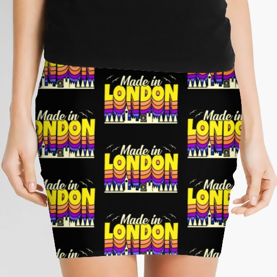 London Funny Gift Idea Women's Mini Skirts