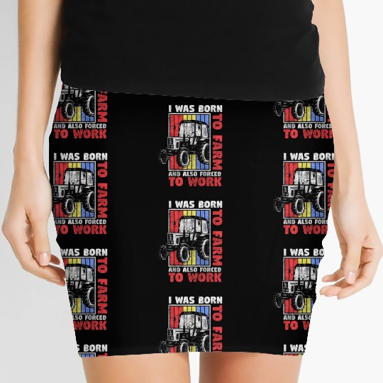 Agriculture Chickens Country Youth Women's Mini Skirts