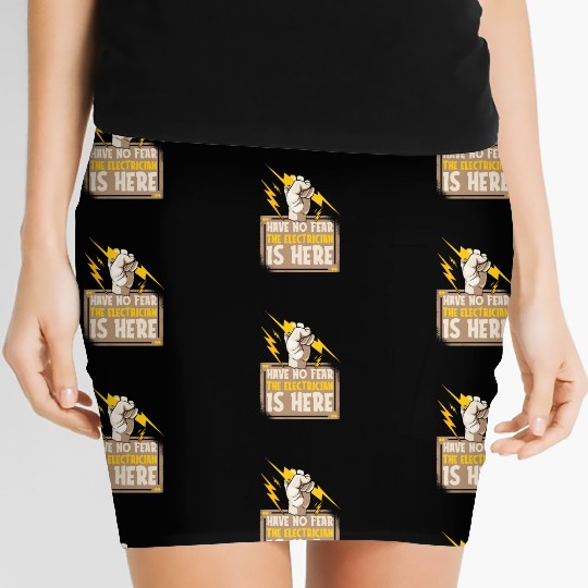 Electrician Electrical Engineer Lineman Women's Mini Skirts