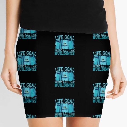 Electrician Electrical Engineer Lineman Women's Mini Skirts