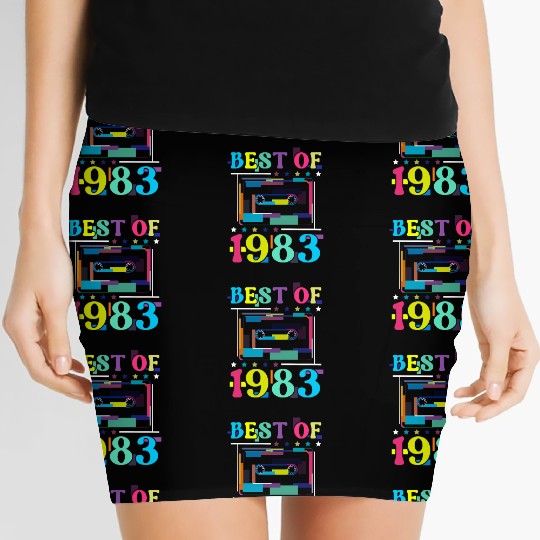 Best Of 1983 | Birthday Women's Mini Skirts | Birthday Retro