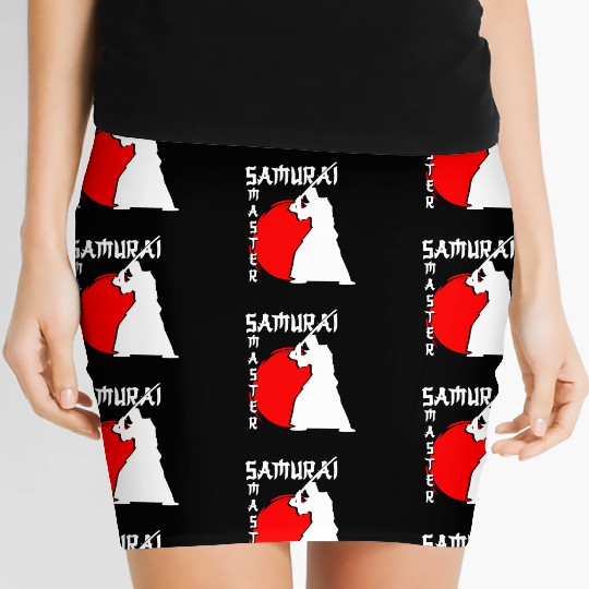 Japan Katana Martial Arts Honor Women's Mini Skirts