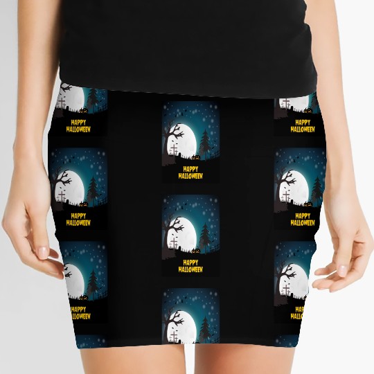 Halloween 01 Women's Mini Skirts