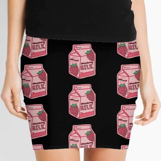 Strawberry Women's Mini Skirts