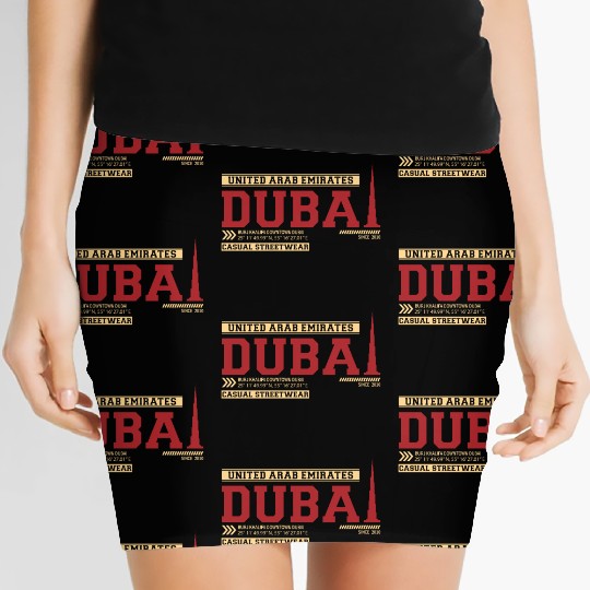Burj Khalifa Downtown Dubai United Arab Emirates Women's Mini Skirts
