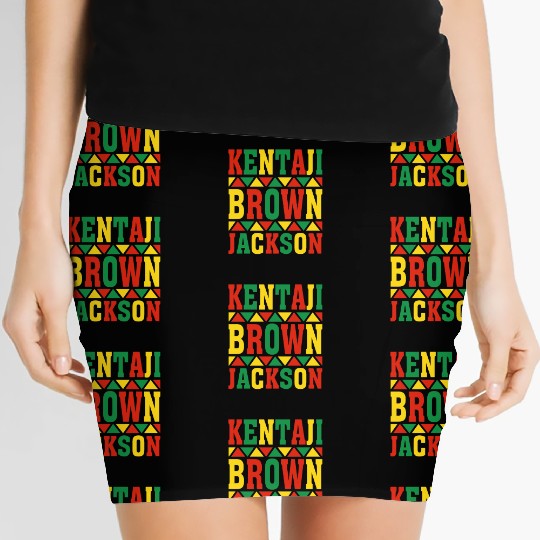 Ketanji Brown Jackson Supreme Court Woman Judge Women's Mini Skirts