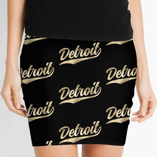 Detroit Michigan Cool Retro 1970S Vintage Women's Mini Skirts