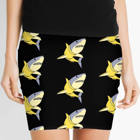 Lemon Shark for Lemon Lover Women's Mini Skirts