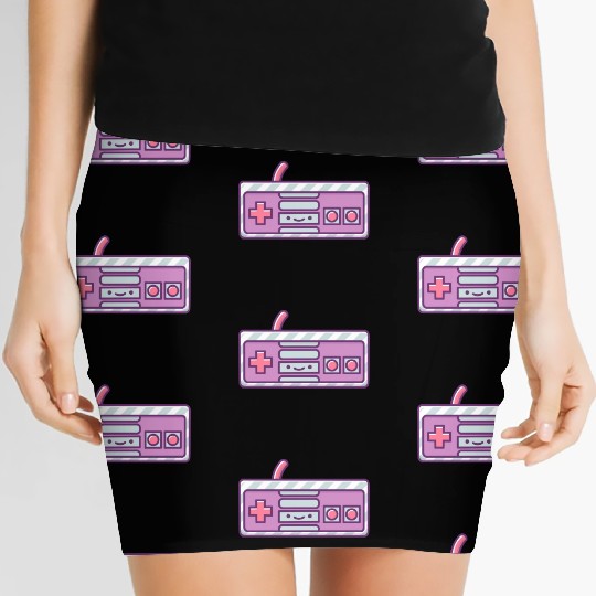 Sweet classic video game controller Women's Mini Skirts