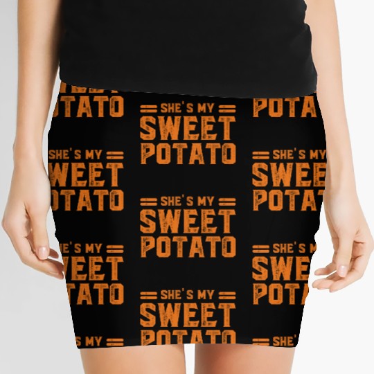 She s My Sweet Potato Women's Mini Skirts