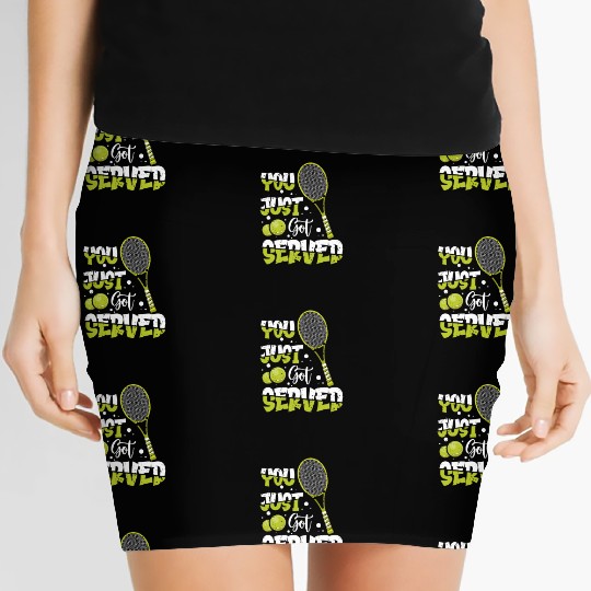 Tennis Player Present Tennis Club Coach Sport Women's Mini Skirts