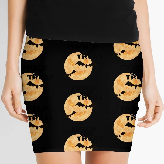 Trick or treat Halloween Women's Mini Skirts