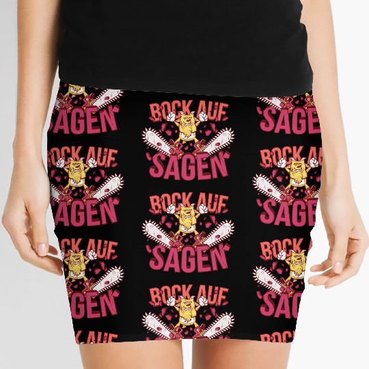 Chainsaw Goat Women's Mini Skirts
