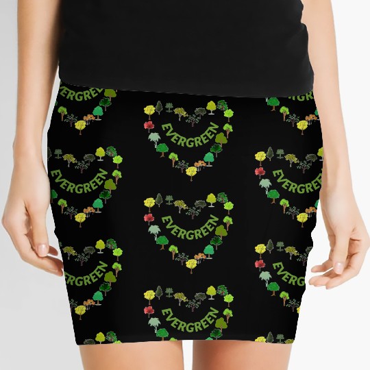 EVERGREEN Women's Mini Skirts