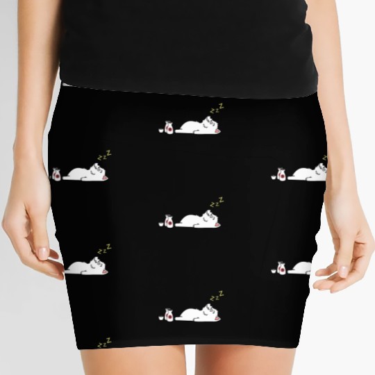 Westie Sake Drunk Women's Mini Skirts