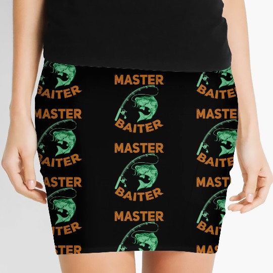 Master Baiter - Wels Catfish Hunter Women's Mini Skirts