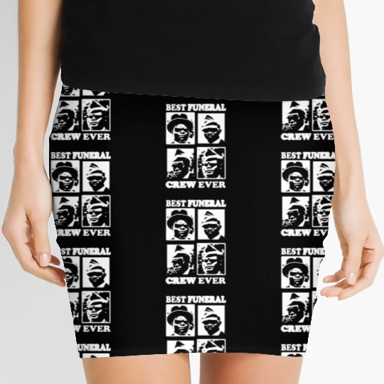 Coffin Dance Meme Women's Mini Skirts