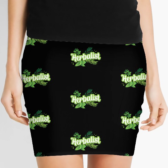 Herbalist Herbs Herb Gardening Herbalism Women's Mini Skirts