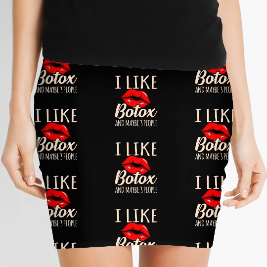 Aesthetic Nurse Botox Injector Gift Women's Mini Skirts