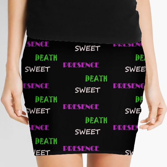SWEET PRESENCE DEATH Women's Mini Skirts