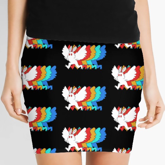 Cryptozoologist Cryptid Mothman Women's Mini Skirts