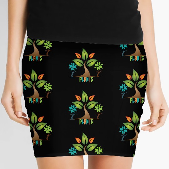 PLANTS Women's Mini Skirts