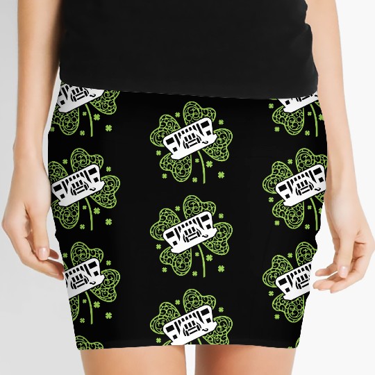 Shamrock Jeep Women's Mini Skirts