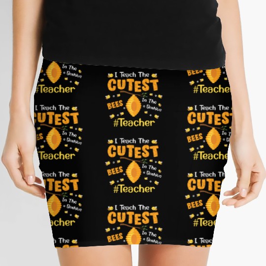 Funny Kindergarten Teacher Women's Mini Skirts