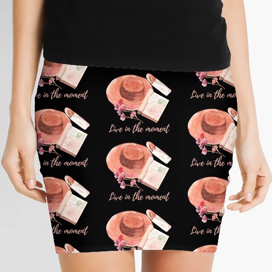 Live in the moment Women's Mini Skirts
