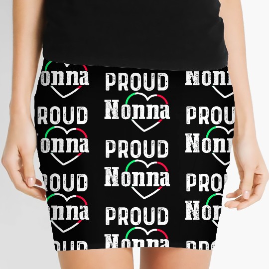 Proud Nonna Italian Grandma Women's Mini Skirts