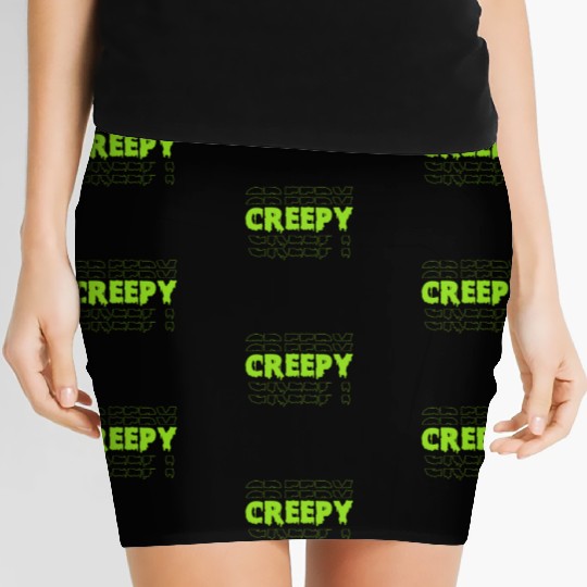 Creepy Funny Cool Women's Mini Skirts