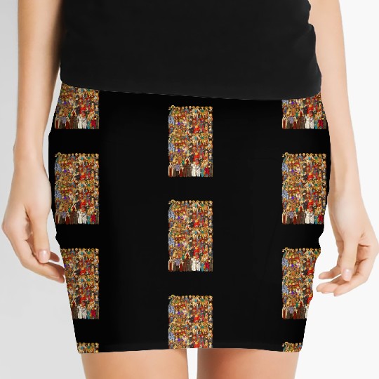 Saints, All saints, Catholic Saints Women's Mini Skirts