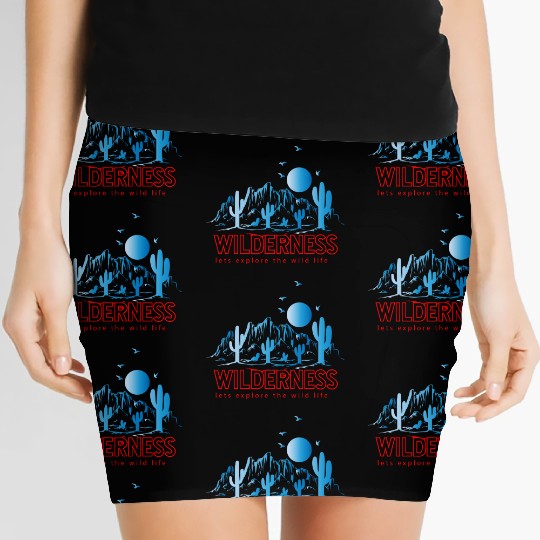 Wilderness California Westernstyle Women's Mini Skirts