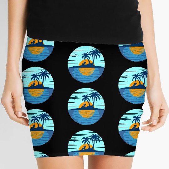Feeling The Summer Women's Mini Skirts
